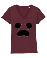 Fata De Fantoma  Tricou mânecă scurtă guler V Damă Evoker