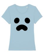 Fata De Fantoma  Tricou mânecă scurtă guler larg fitted Damă Expresser