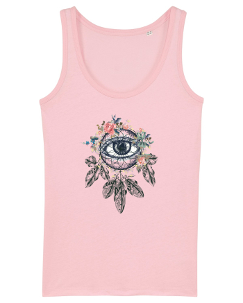 Ochi Floral în Dreamcatcher Cotton Pink