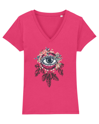 Ochi Floral în Dreamcatcher Raspberry