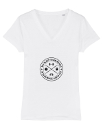 TRAIN Tricou mânecă scurtă guler V Damă Evoker