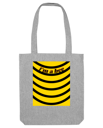 I'M A Bee Heather Grey