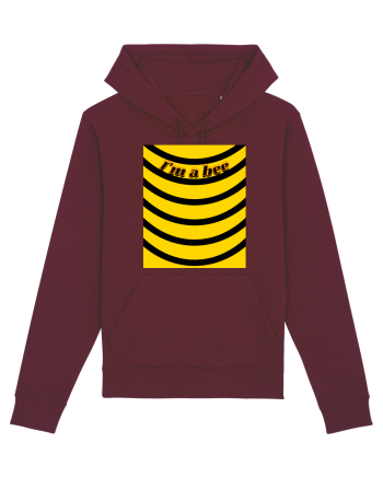 I'M A Bee Burgundy
