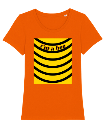 I'M A Bee Bright Orange