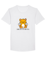 Connecting To My Inner Peace Tricou mânecă scurtă guler larg Bărbat Skater
