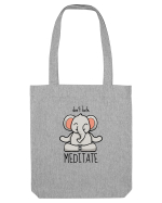 Don't Hate! Meditate! Sacoșă textilă