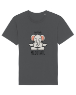 Don't Hate! Meditate! Tricou mânecă scurtă Unisex Rocker