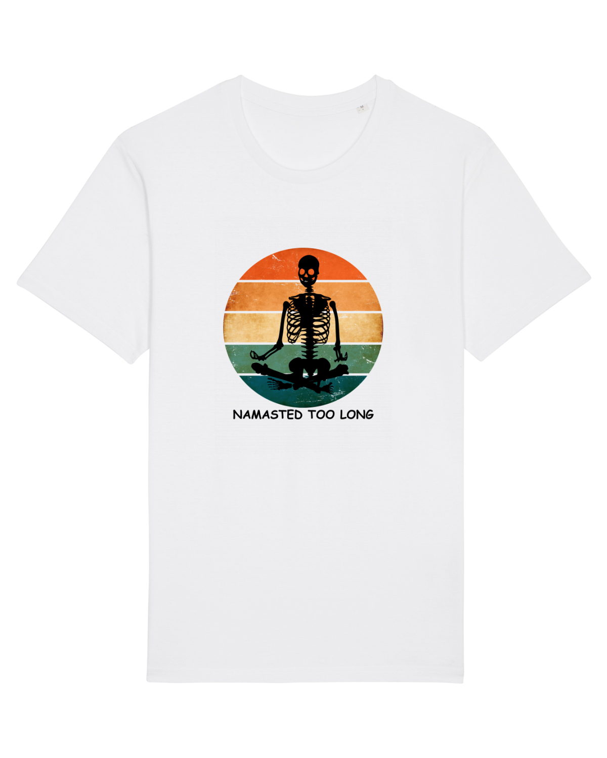 Tricou mânecă scurtă Unisex Rocker White