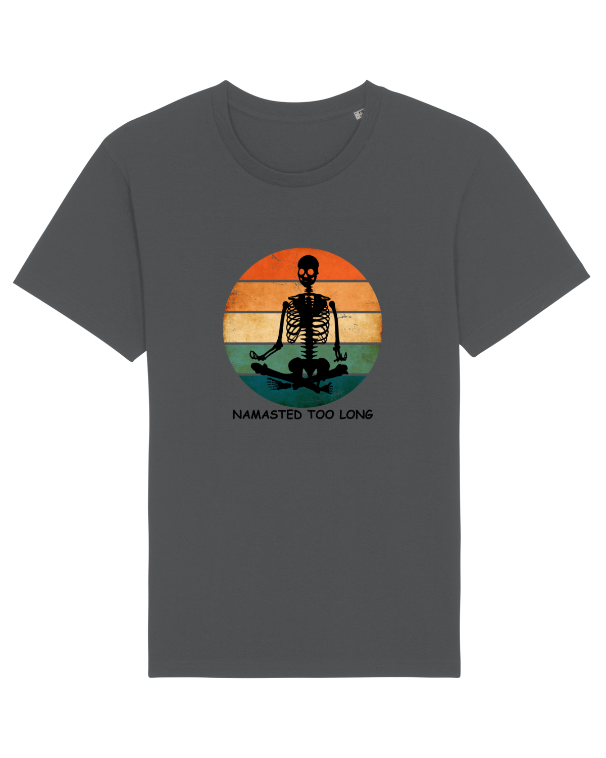 Tricou mânecă scurtă Unisex Rocker Anthracite