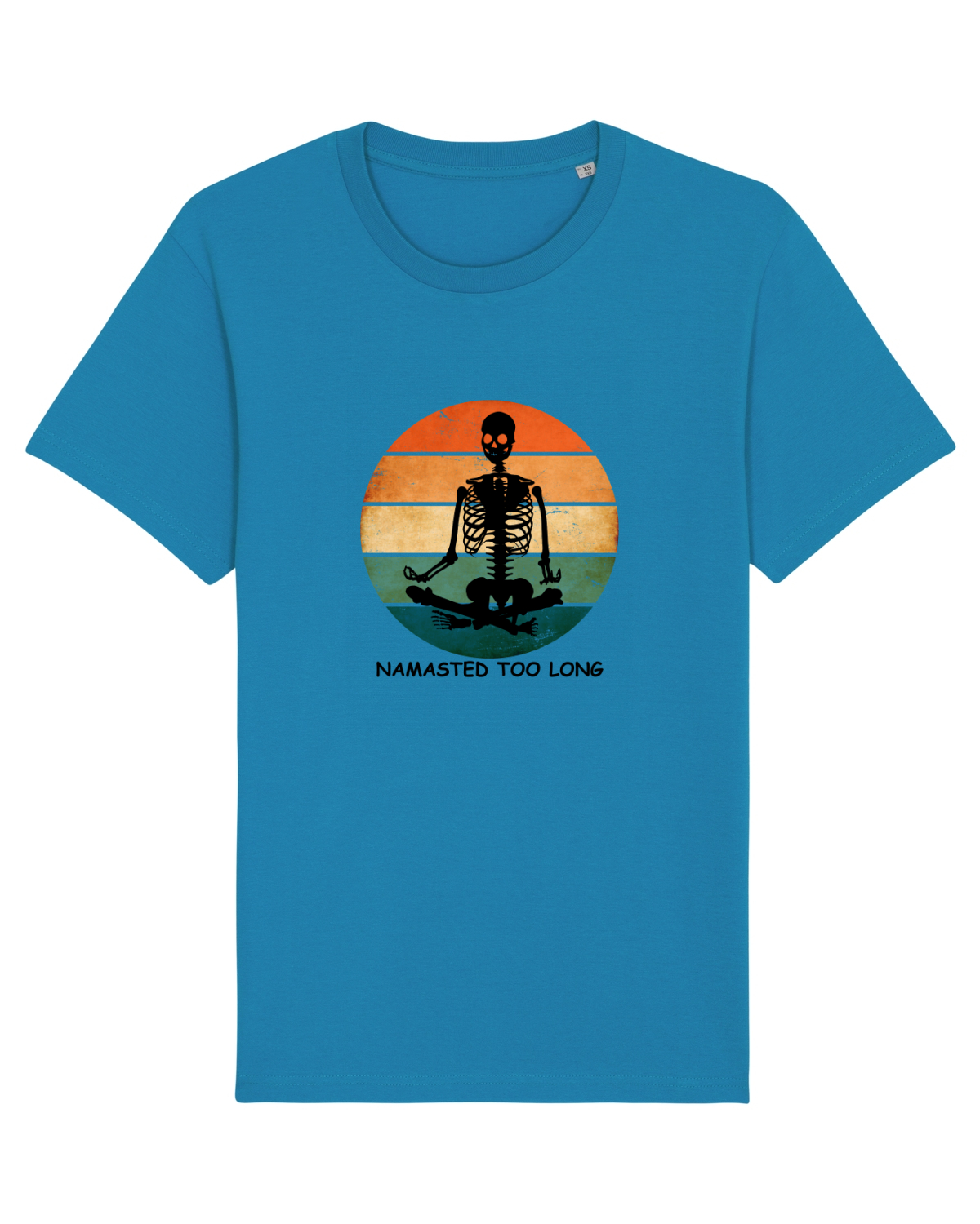 Tricou mânecă scurtă Unisex Rocker Azur