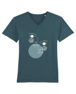 Long Faces Tricou mânecă scurtă guler V Bărbat Presenter