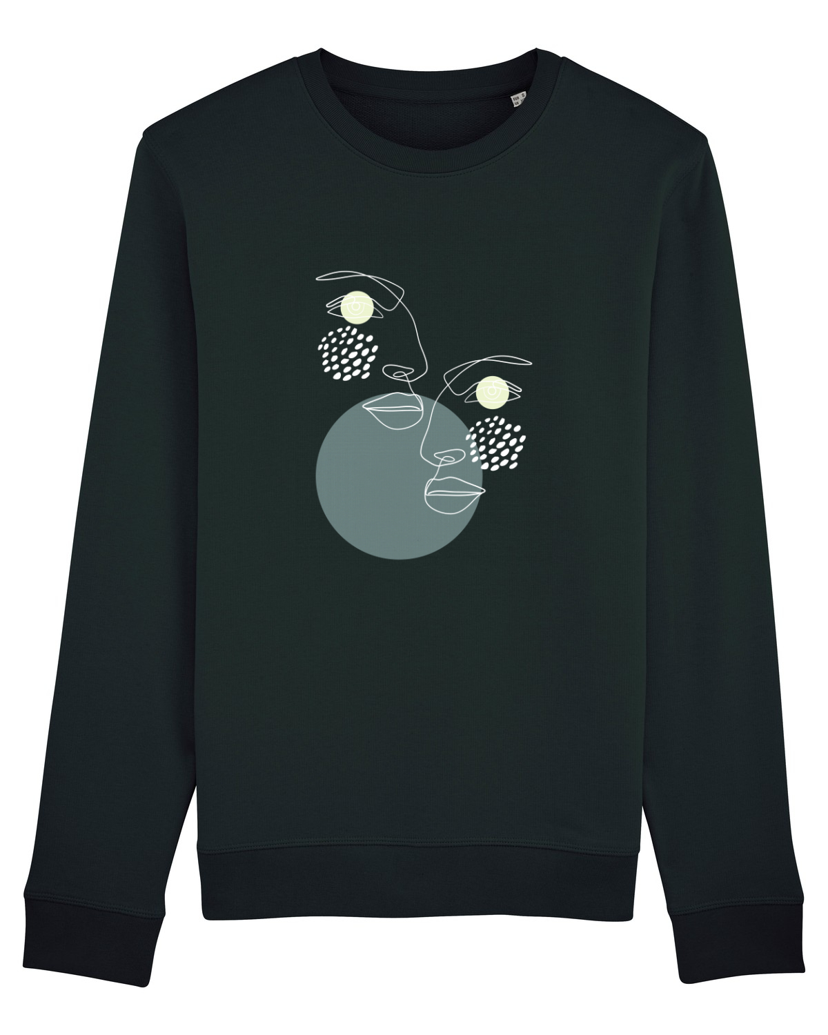 Bluză mânecă lungă Unisex Rise Black