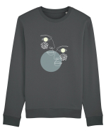 Long Faces Bluză mânecă lungă Unisex Rise