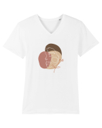 Venice Tricou mânecă scurtă guler V Bărbat Presenter