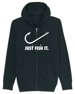 Just Fish It. Hanorac cu fermoar Unisex Connector