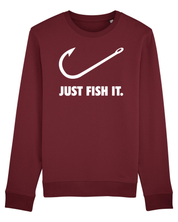 Just Fish It. Burgundy