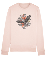 Vultur Floral  Bluză mânecă lungă Unisex Rise