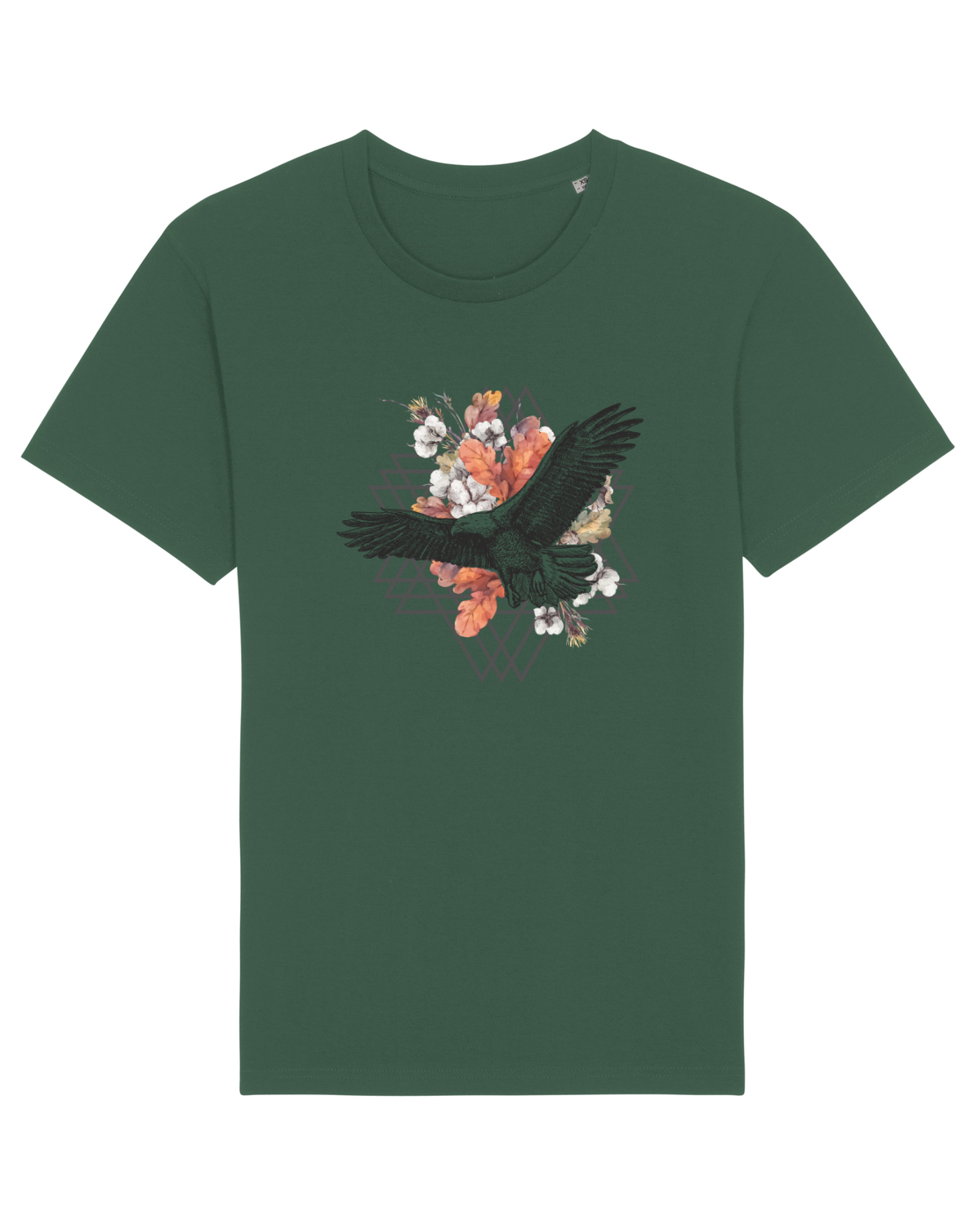 Tricou mânecă scurtă Unisex Rocker Bottle Green
