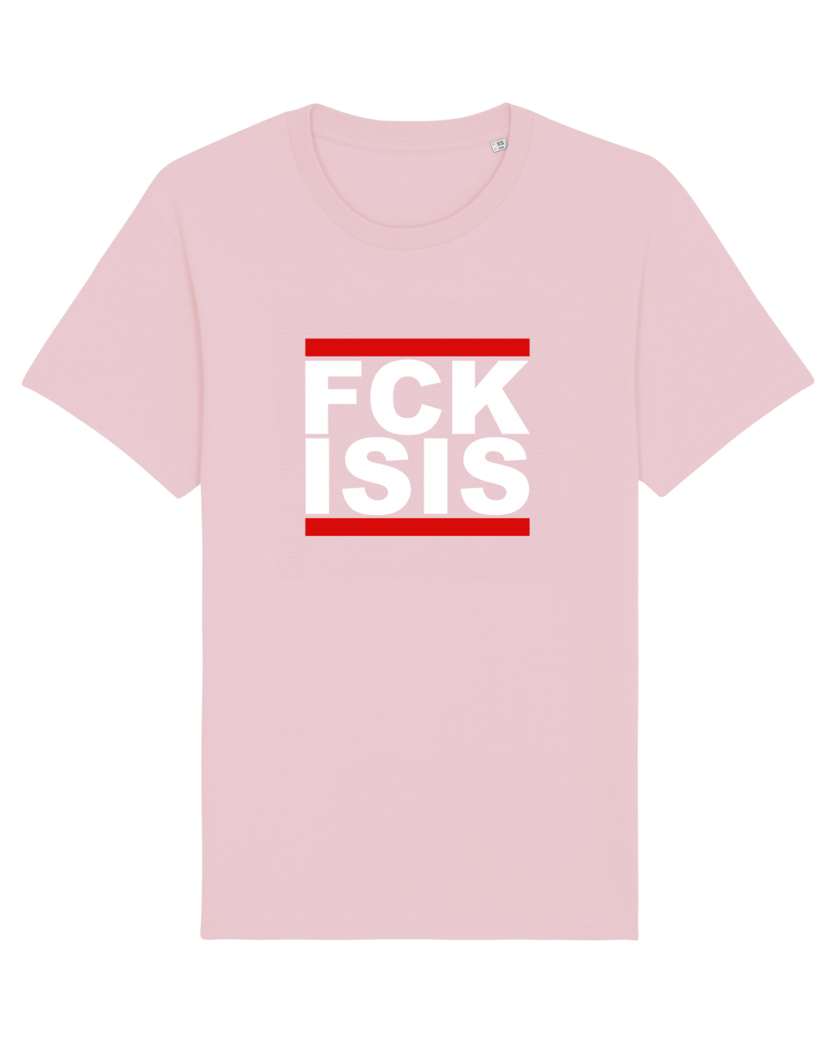 Tricou mânecă scurtă Unisex Rocker Cotton Pink