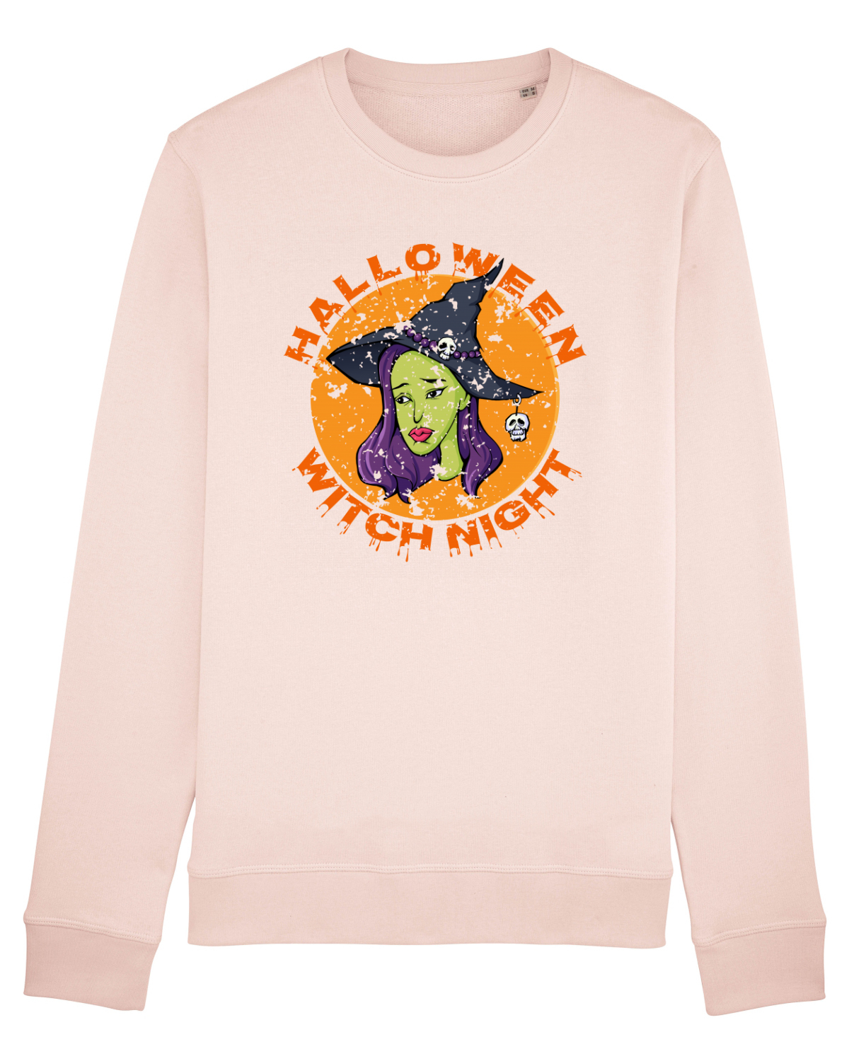 Bluză mânecă lungă Unisex Rise Candy Pink