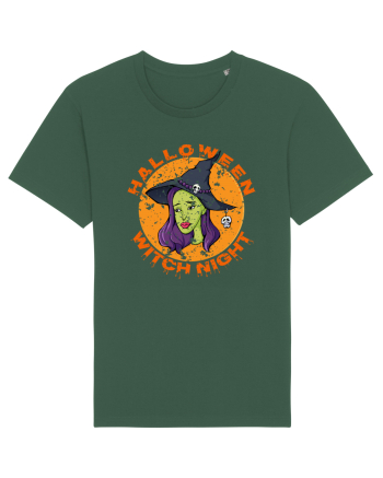 Halloween Witch Night Green Face Witch Bottle Green