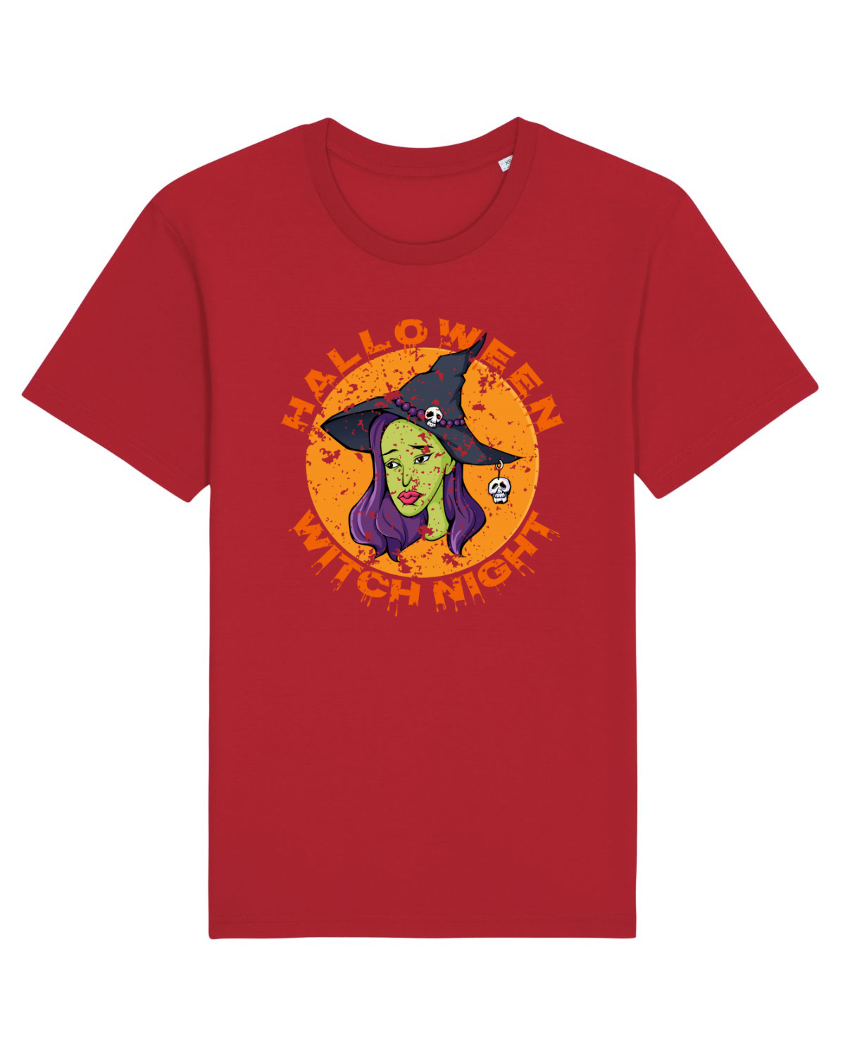 Tricou mânecă scurtă Unisex Rocker Red