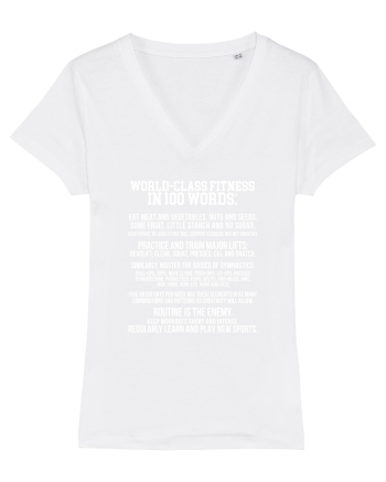 FITNESS in 100 words White