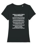 FITNESS in 100 words Tricou mânecă scurtă guler larg fitted Damă Expresser