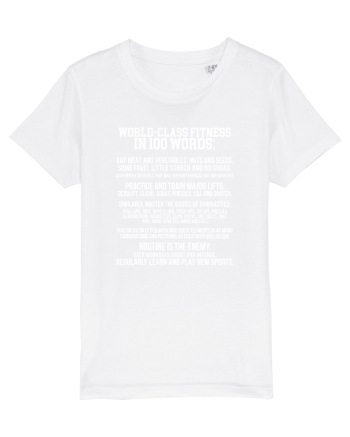 FITNESS in 100 words White