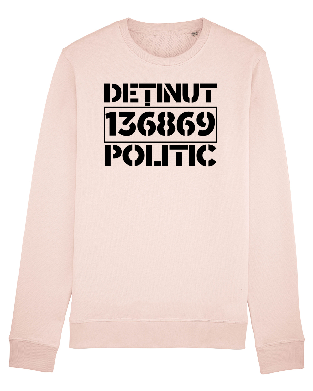 Bluză mânecă lungă Unisex Rise Candy Pink