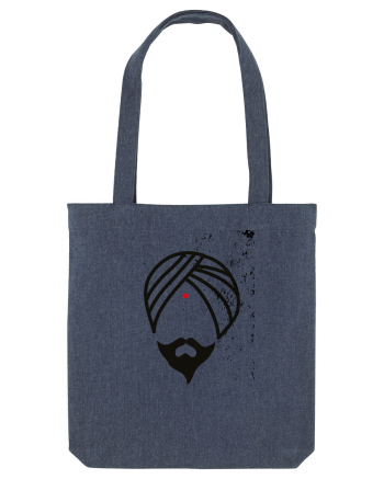 Indian Man Midnight Blue