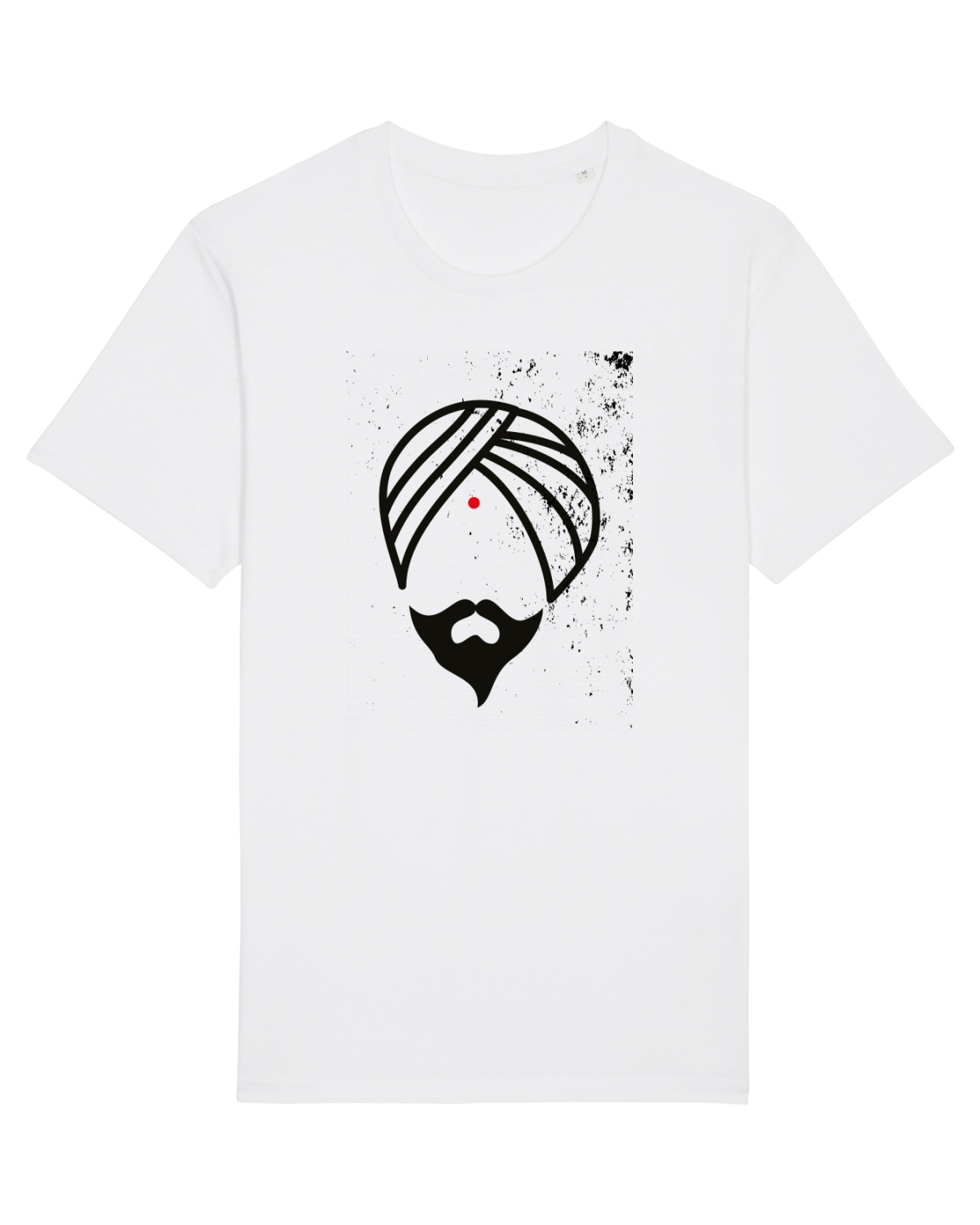 Tricou mânecă scurtă Unisex Rocker White