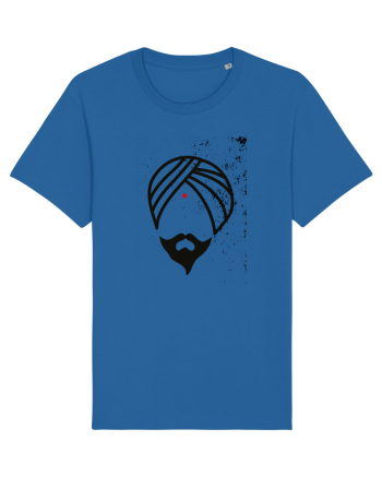 Indian Man Royal Blue