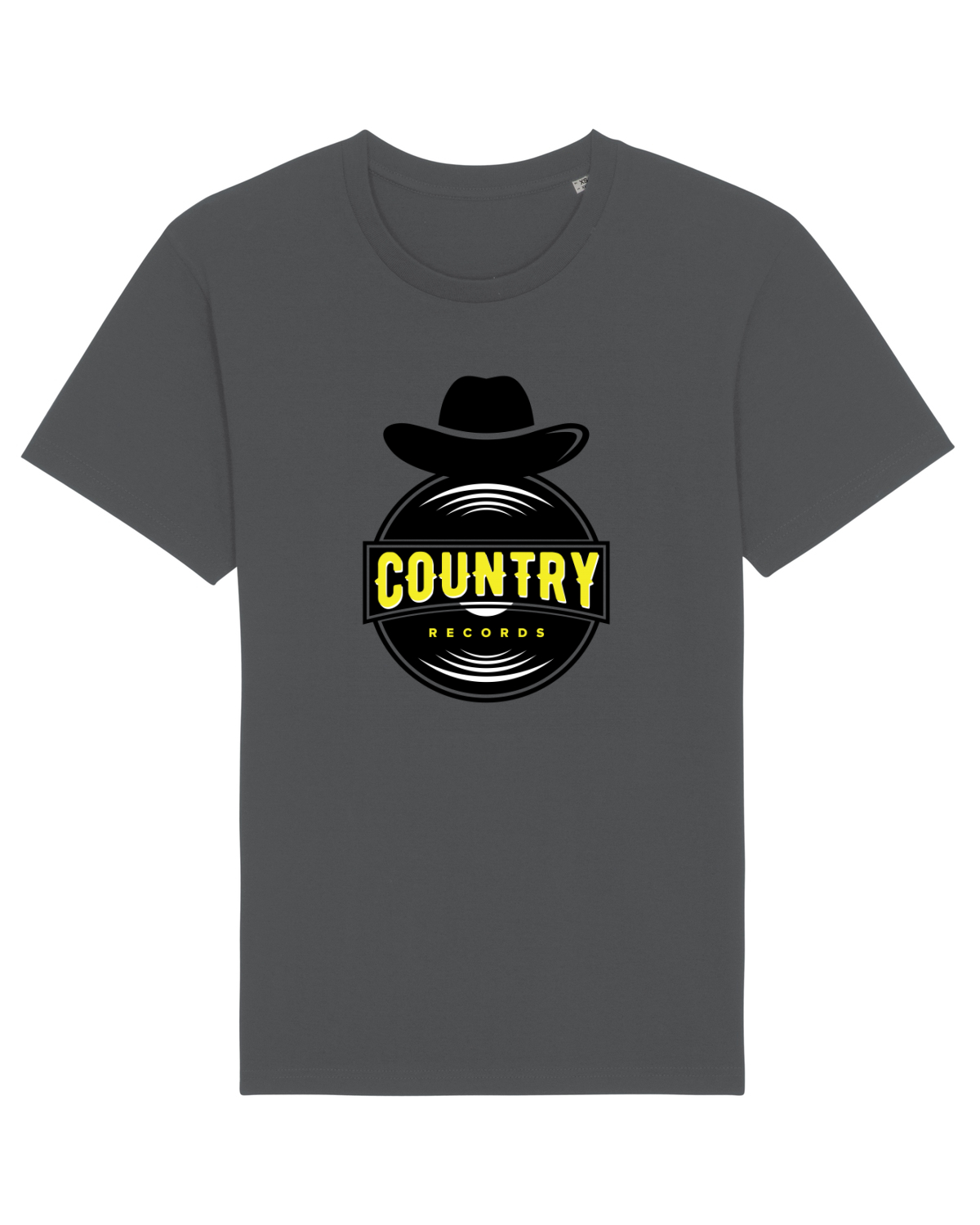 Tricou mânecă scurtă Unisex Rocker Anthracite