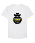 Country Records Tricou mânecă scurtă guler larg Bărbat Skater