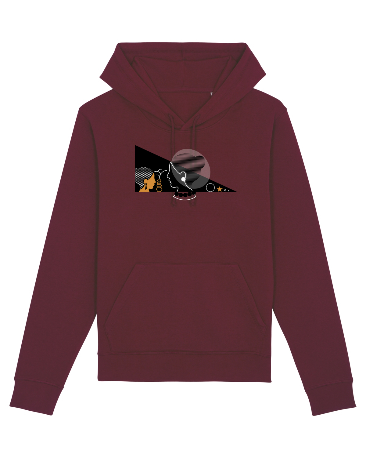 Hanorac Unisex Drummer Burgundy