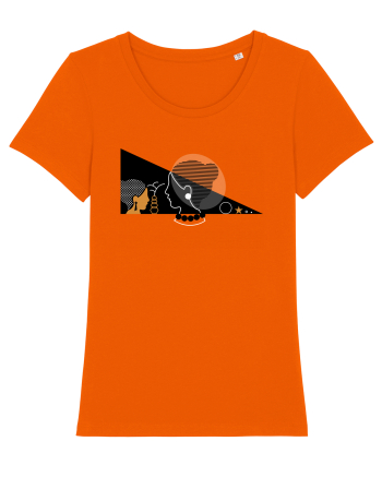 Woman Diversity 3 Bright Orange