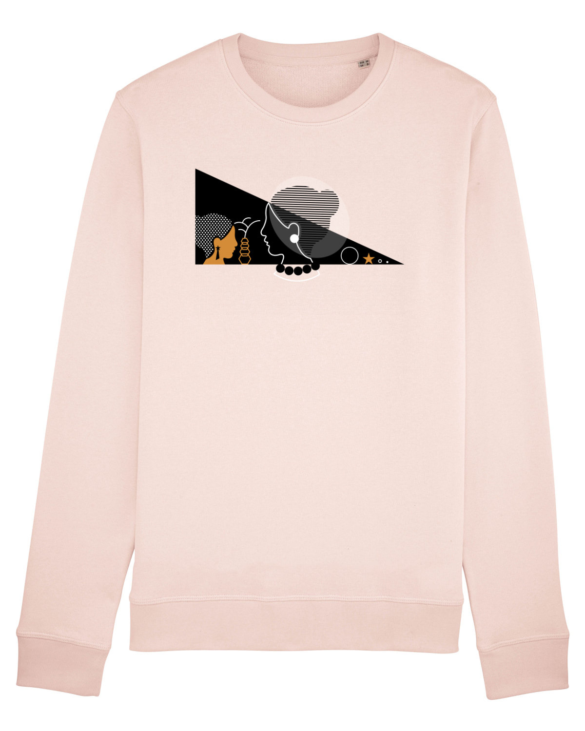 Bluză mânecă lungă Unisex Rise Candy Pink