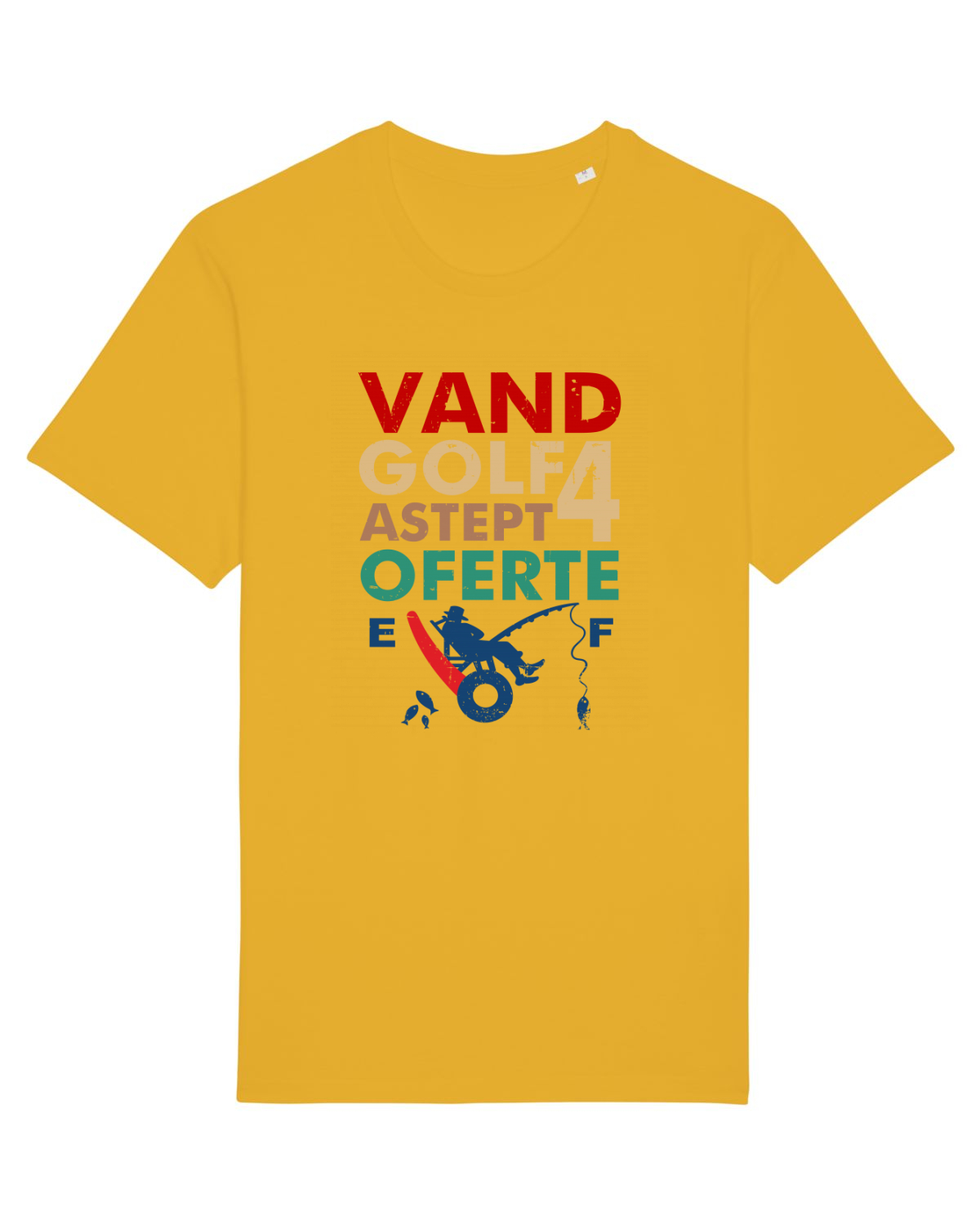 Tricou mânecă scurtă Unisex Rocker Spectra Yellow