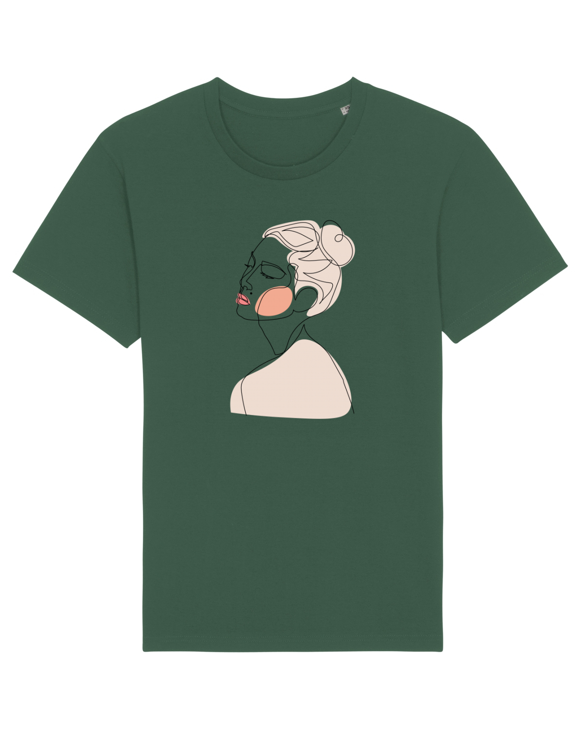 Tricou mânecă scurtă Unisex Rocker Bottle Green