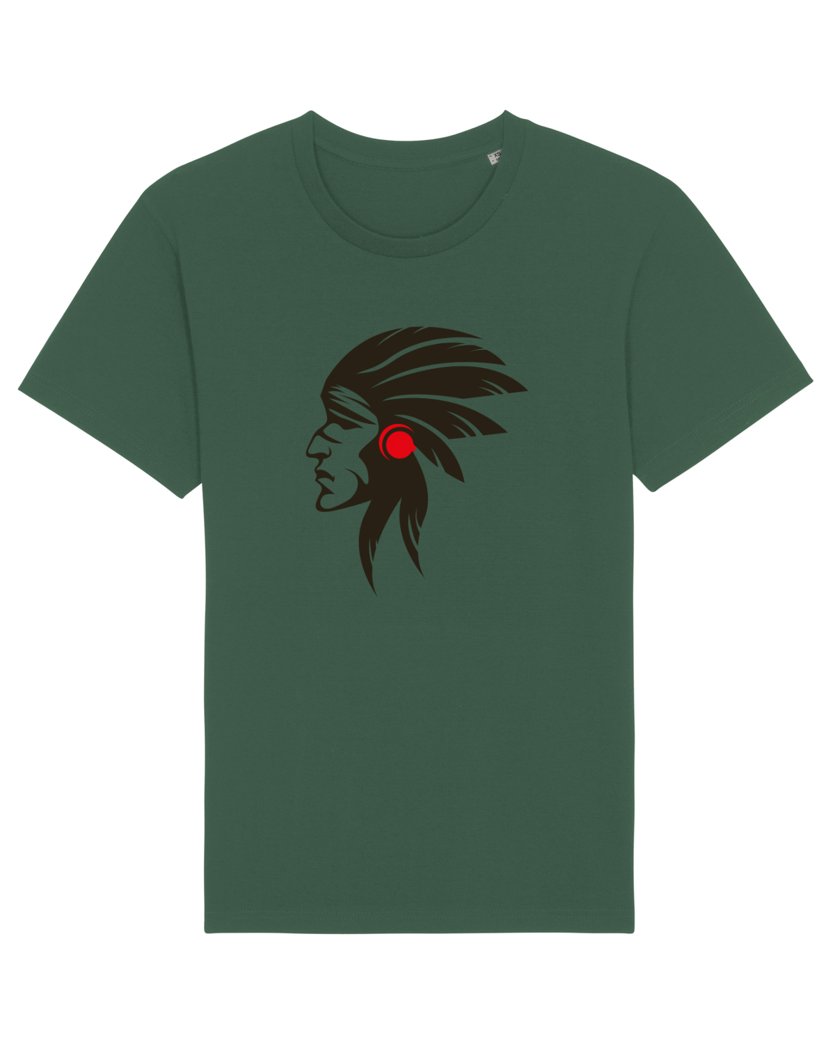 Tricou mânecă scurtă Unisex Rocker Bottle Green