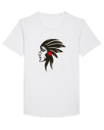 Apache Tricou mânecă scurtă guler larg Bărbat Skater
