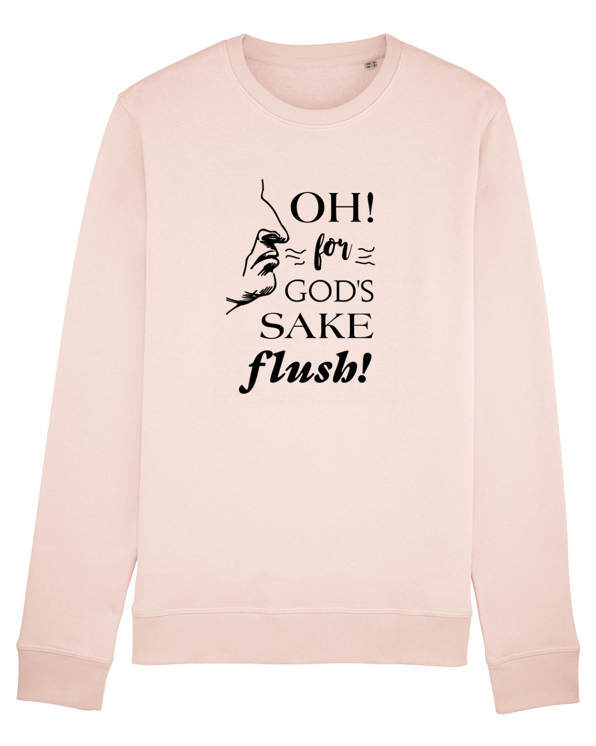 Bluză mânecă lungă Unisex Rise Candy Pink
