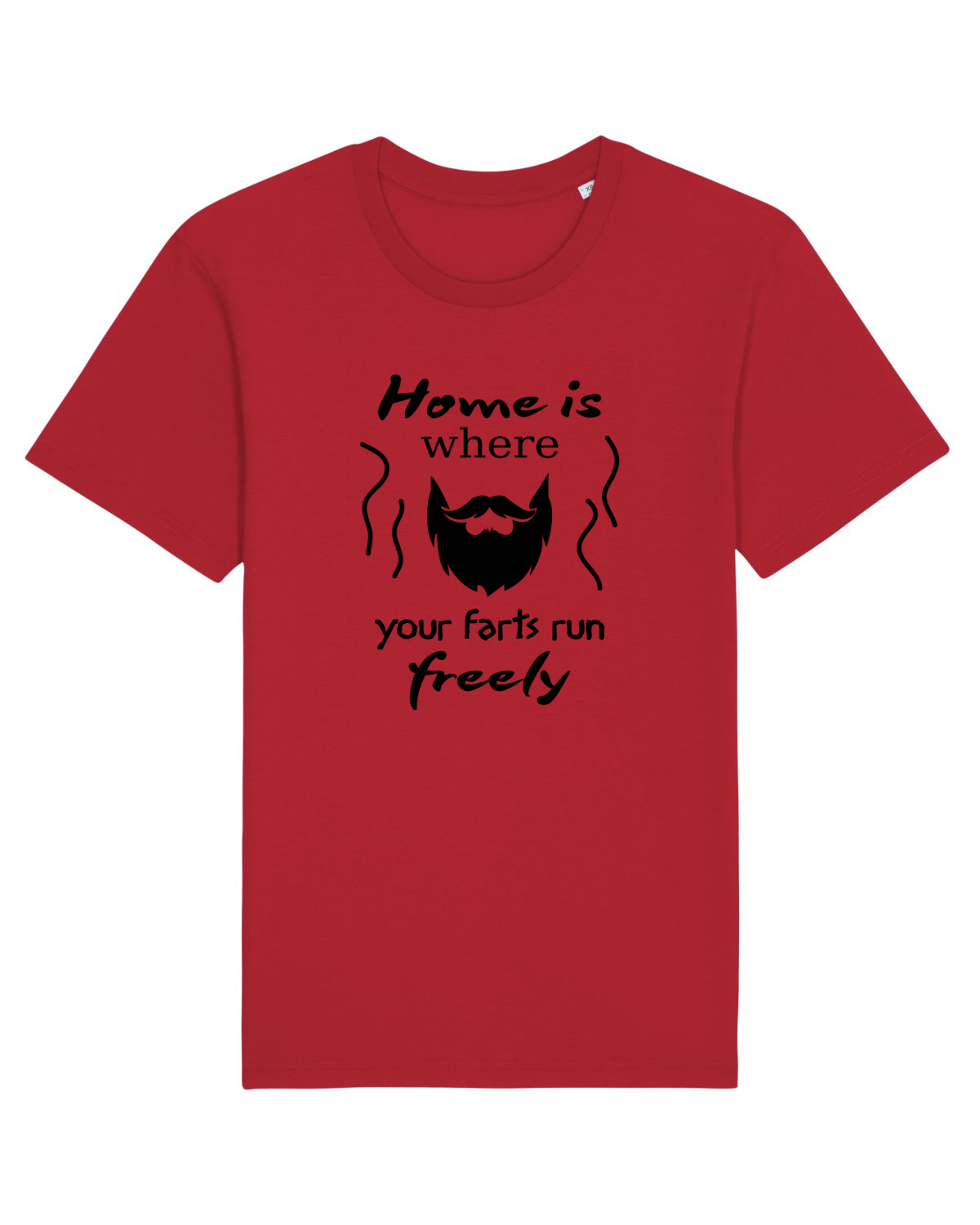 Tricou mânecă scurtă Unisex Rocker Red