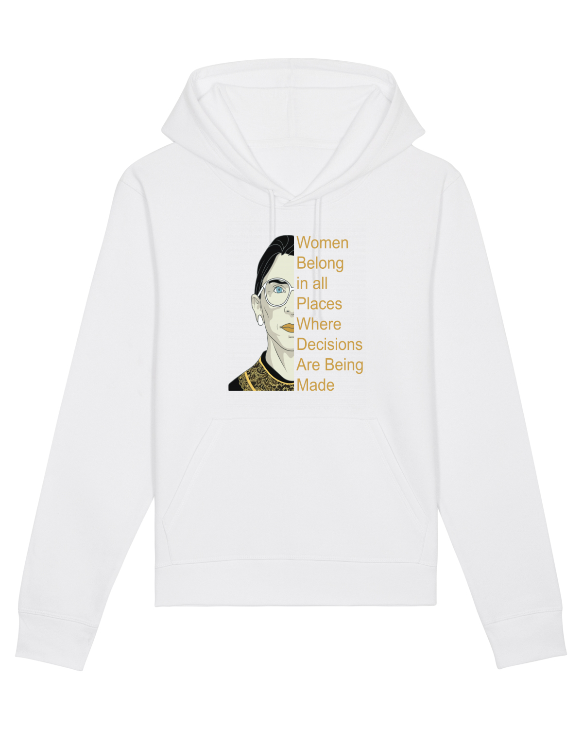 Hanorac Unisex Drummer White