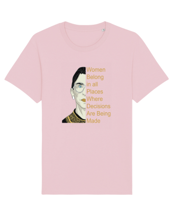 Women Power Cotton Pink