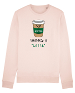 Thanks a LATTE Bluză mânecă lungă Unisex Rise