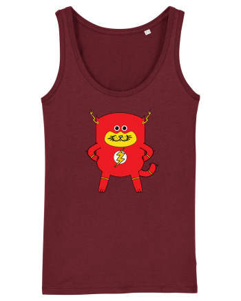 Flash Cat Burgundy