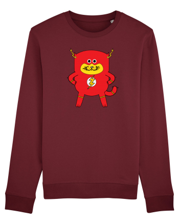 Flash Cat Burgundy