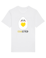 EGGcited Tricou mânecă scurtă Unisex Rocker